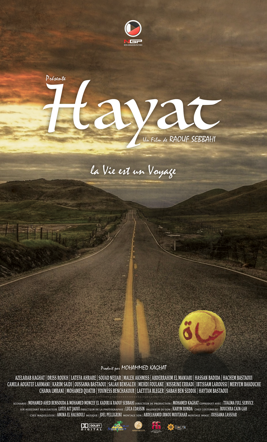 Affiche Hayat Version WEB